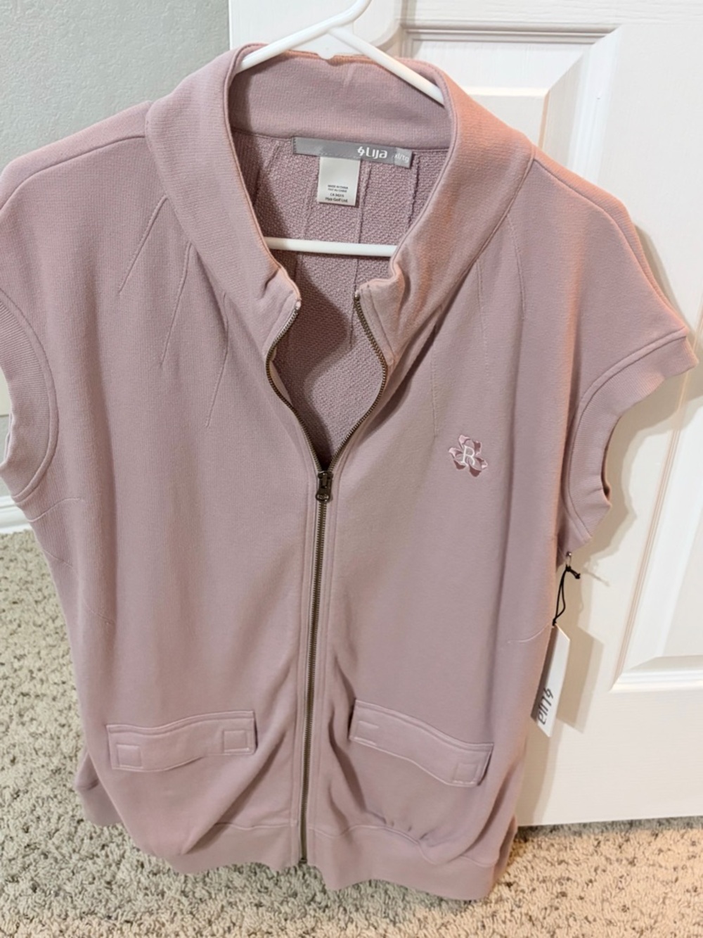 Lija Zephyr Light Pink Vest